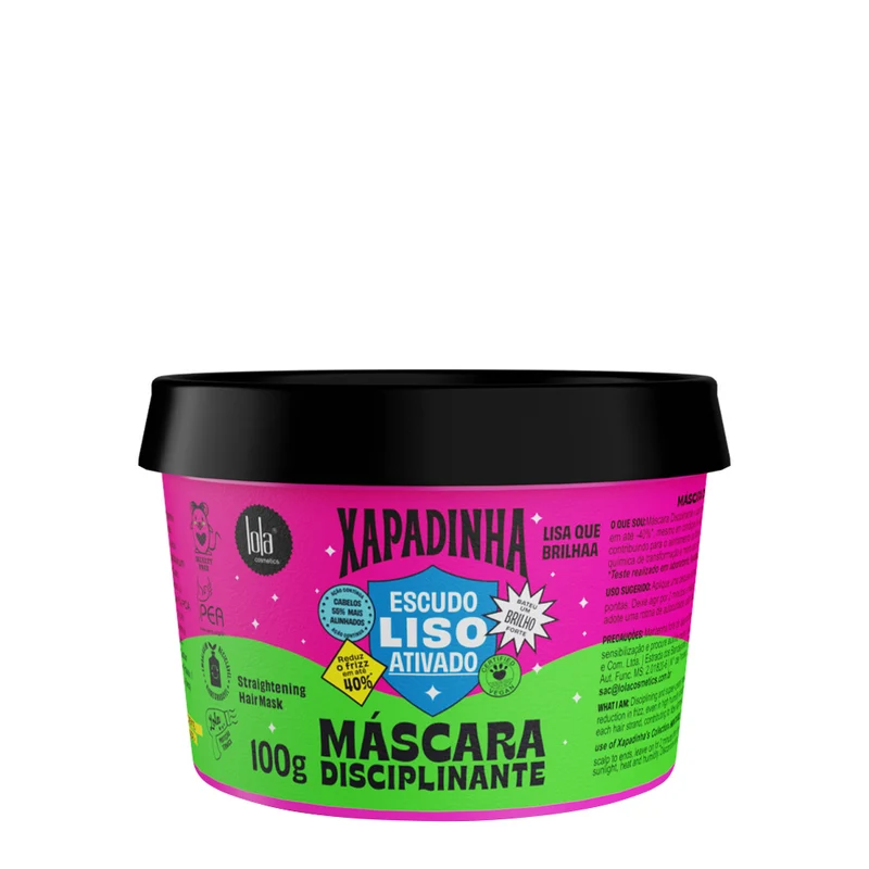 Lola From Rio Xapadinha Mascara Disciplinante 100gr - masque anti-frisottis