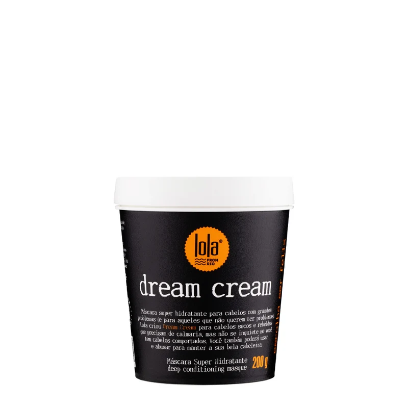 Lola From Rio Dream Cream 200gr - masque super hydratant cheveux rebelles