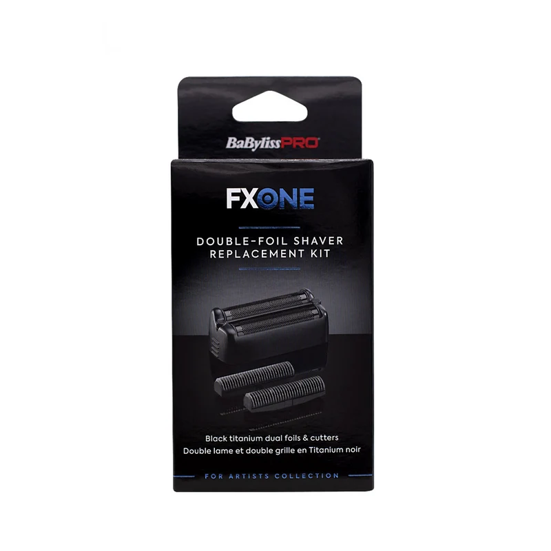 Kit de Remplacement Double Lame Babyliss Pro 4Artist Noir pour Rasoir Fxone