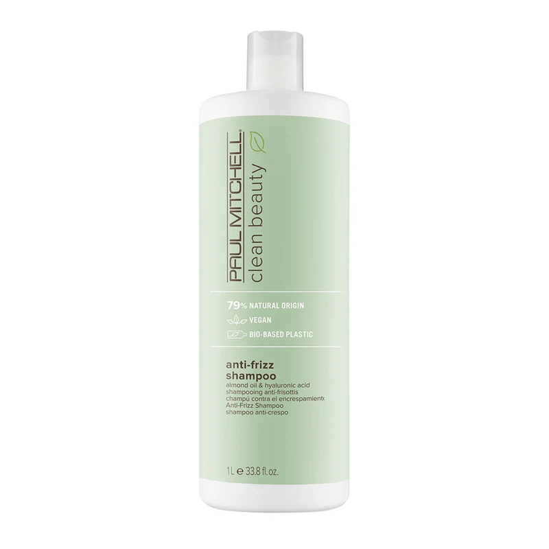 Paul Mitchell Clean Beauty Anti-Frizz Shampoo 1000ml- shampoing anti-frisottis