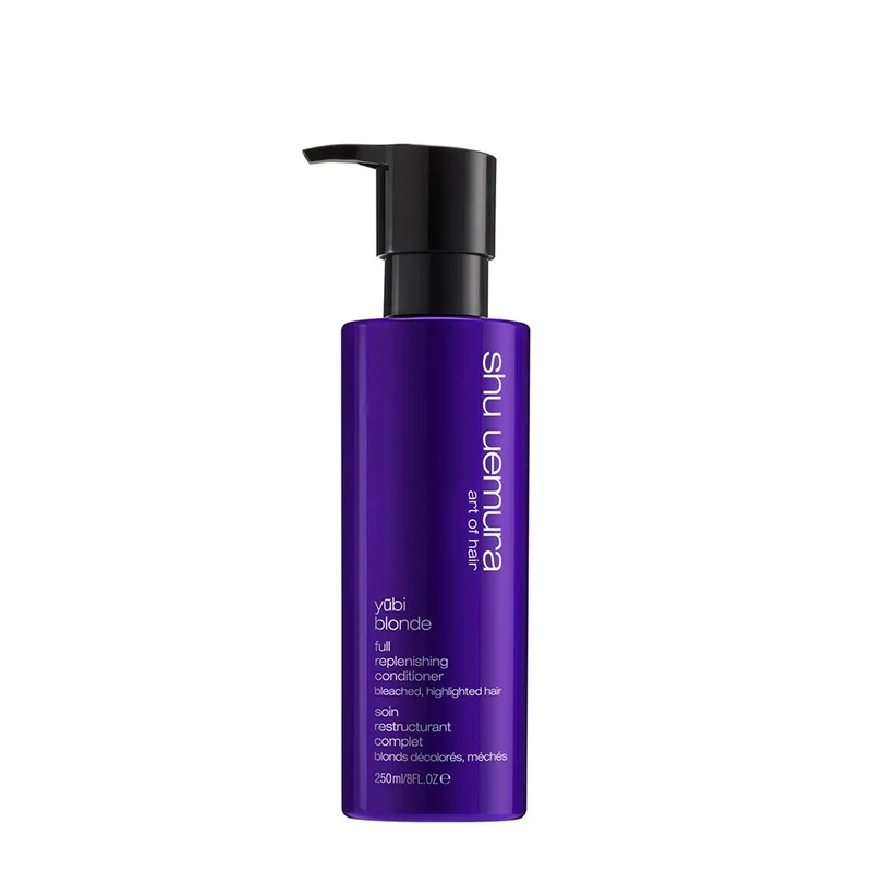 Shu Uemura Yubi Blonde Full Replenishing Conditioner 250ml - après-shampooing restructurant cheveux blonds
