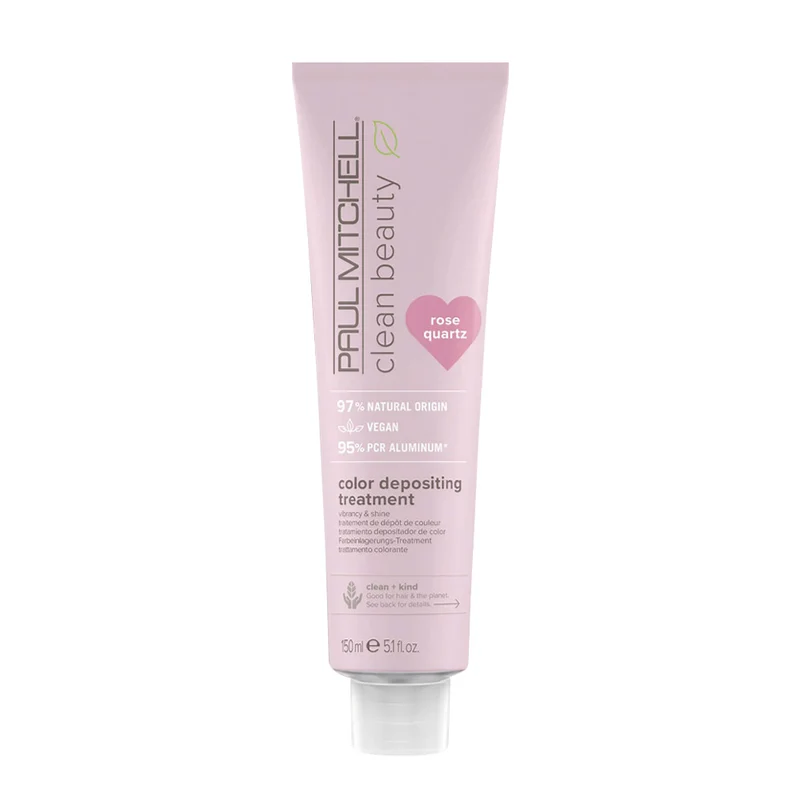 Paul Mitchell Clean Beauty Color Depositing Treatment Rose Quartz 150ml - traitement de coloration