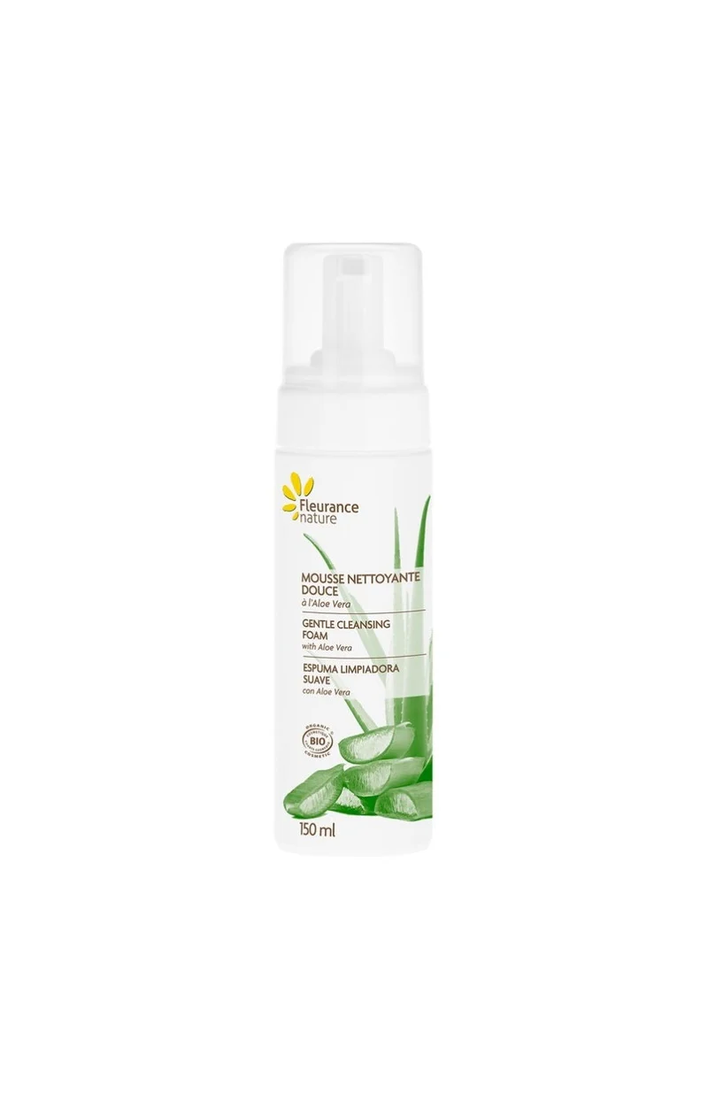 Mousses nettoyantes bio - Aloe vera - Visage - 2 x 150 ml