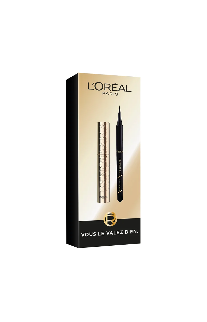 Coffret mascara & eyeliner - Noir