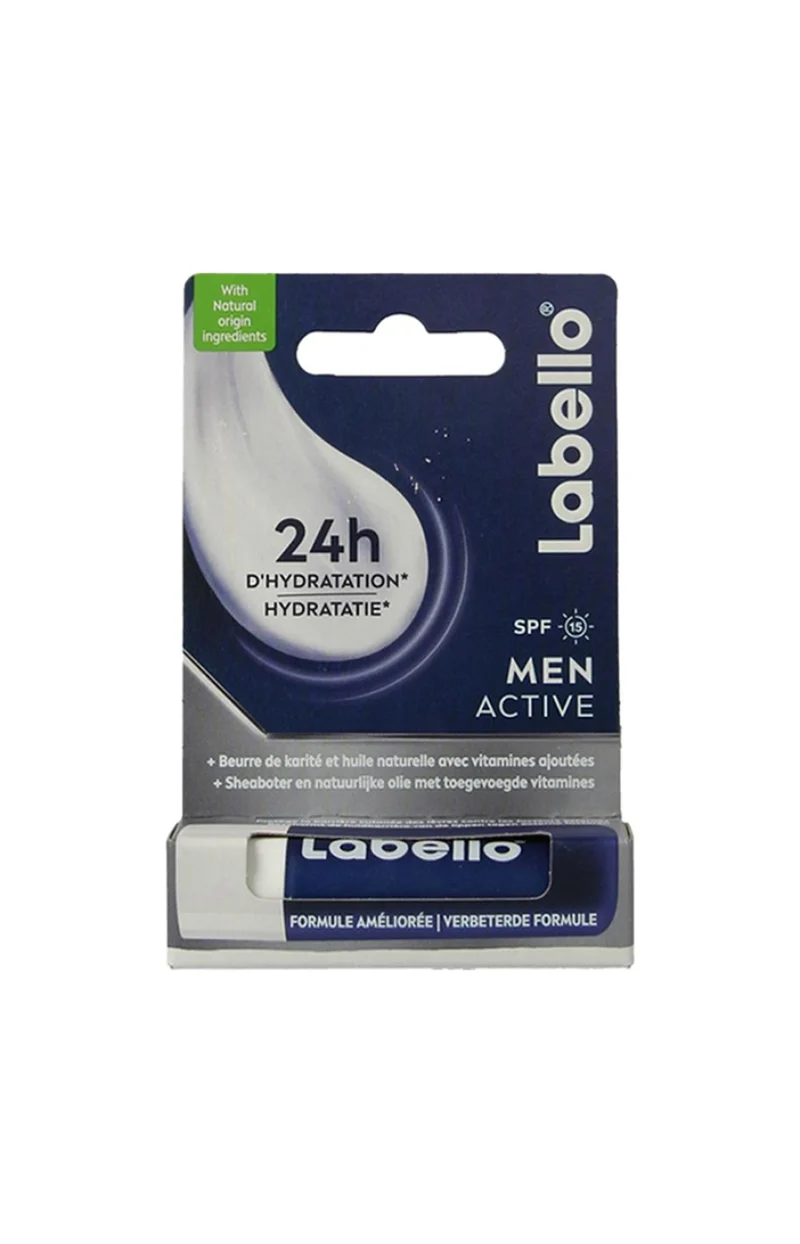 Baume à lèvres FPS 15 - Active for Men - Homme - 4,8 g