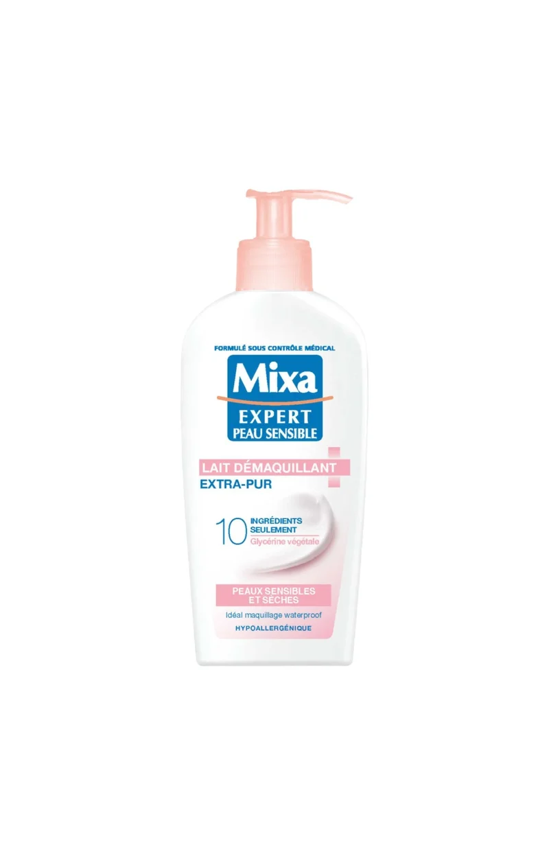 2 laits démaquillant anti-dessèchement - Extra-pur - Peaux sensibles & sèches - 200 ml