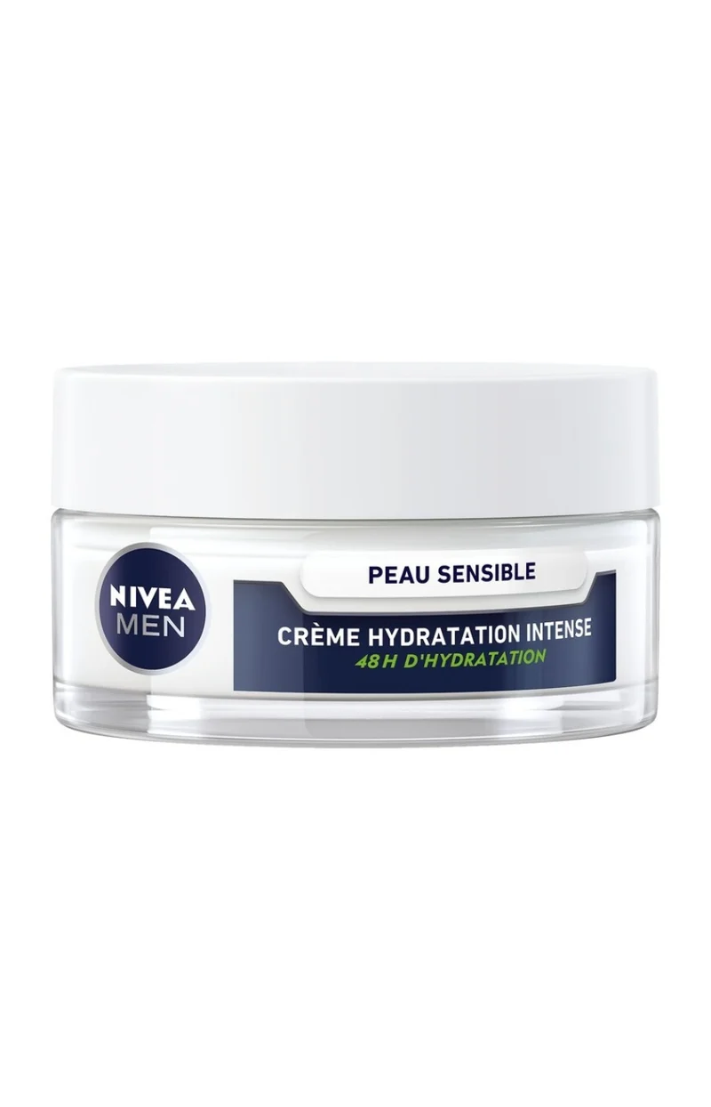 Crème visage hydratation intense - Peaux sensibles - Homme
