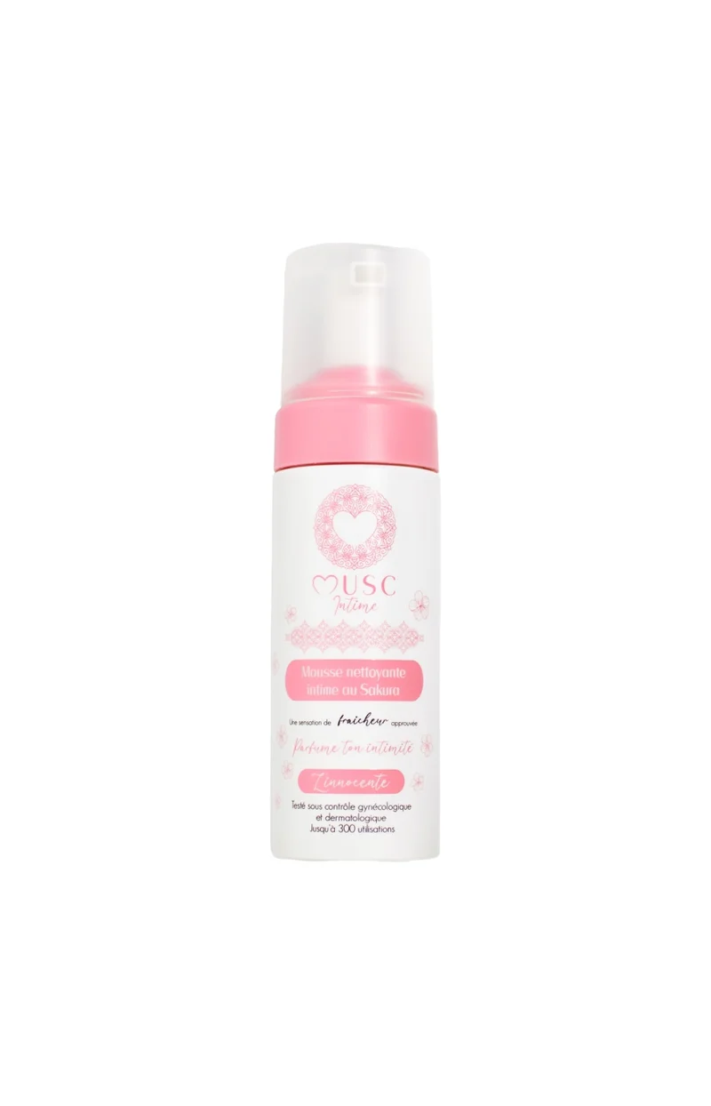Mousse nettoyante intime - Fleur de Sakura - 150 ml