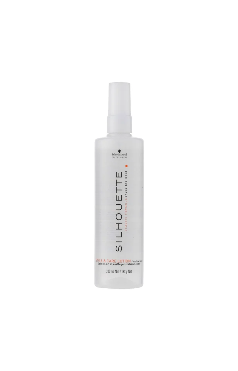 Lotion soin & coiffage fixation souple - Silhouette - 200 ml