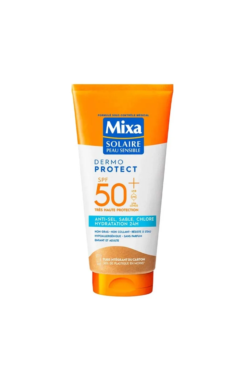 Crème solaire SPF 50+ - Glycérine - Visage - 50 ml
