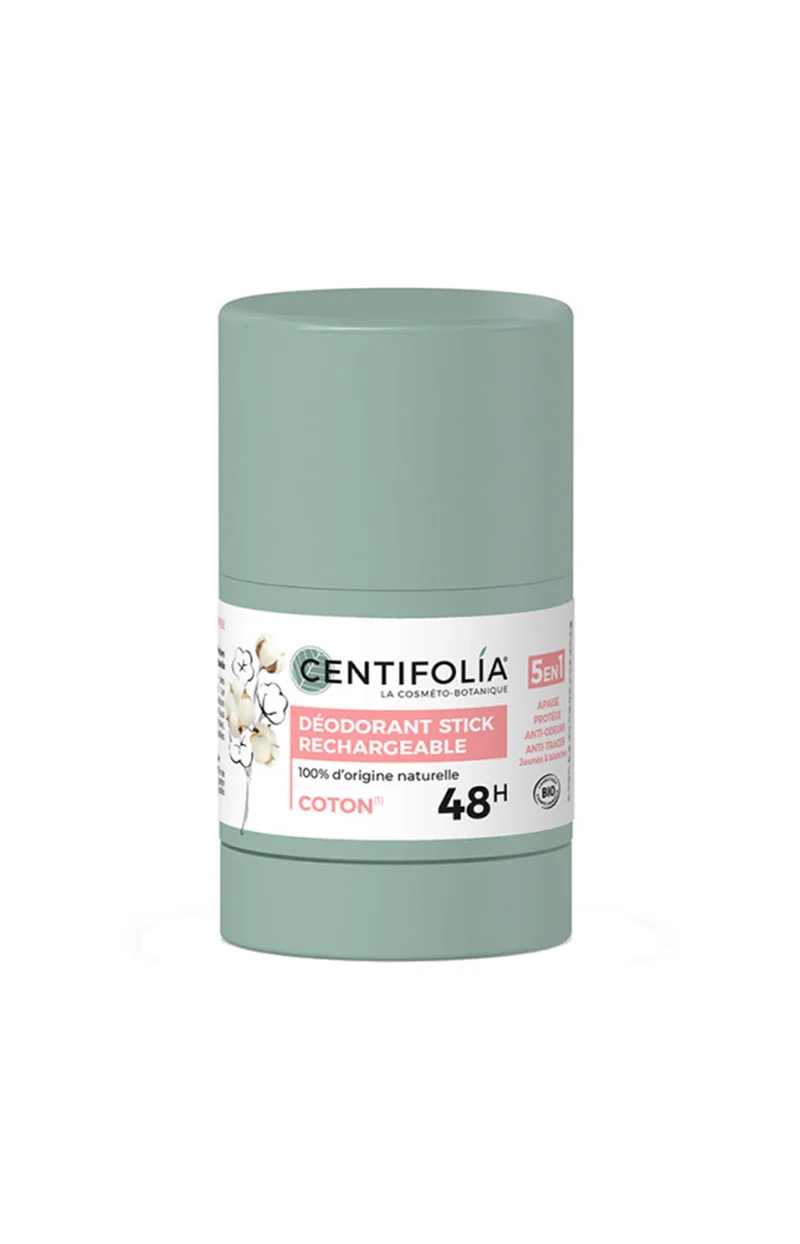 Déodorant stick efficacité 48h bio - Fleur de coton - 50 g