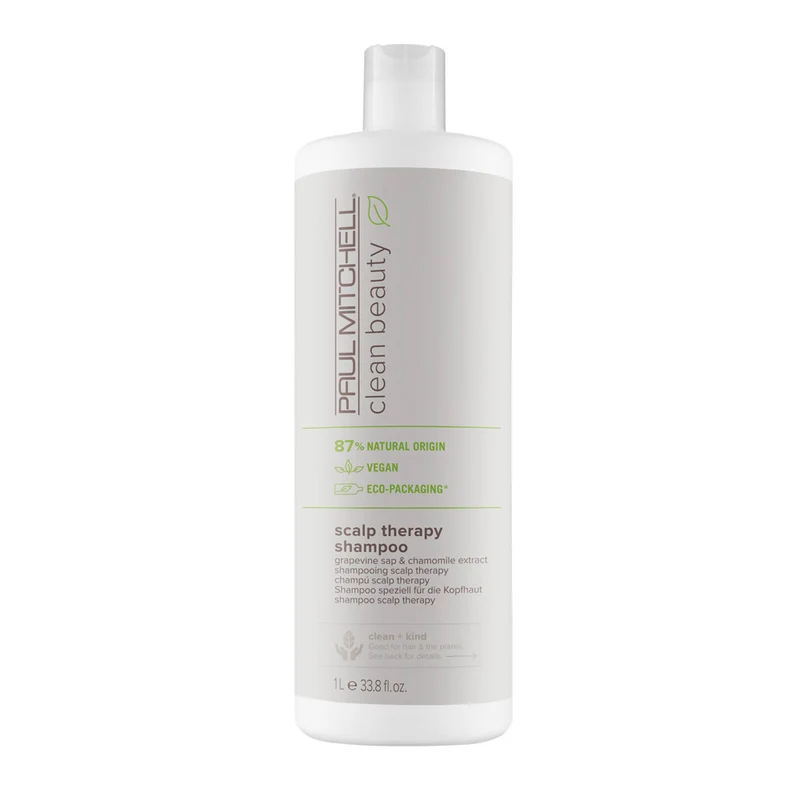 Paul Mitchell Clean Beauty Scalp Therapy Shampoo 1000ml - shampooing purifiant