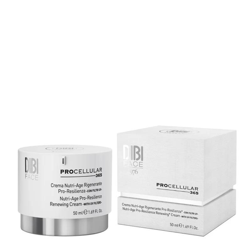 Dibi Milano Crema Nutriage Rigenerante Con Filtri Uv 50ml - Crème Hydratante Nourrissante