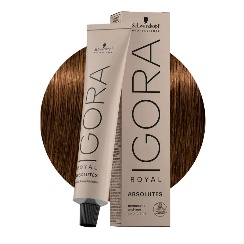 Schwarzkopf Igora Royal Absolutes 6-50 Blond Foncé Doré Naturel 60ml - coloration permanente