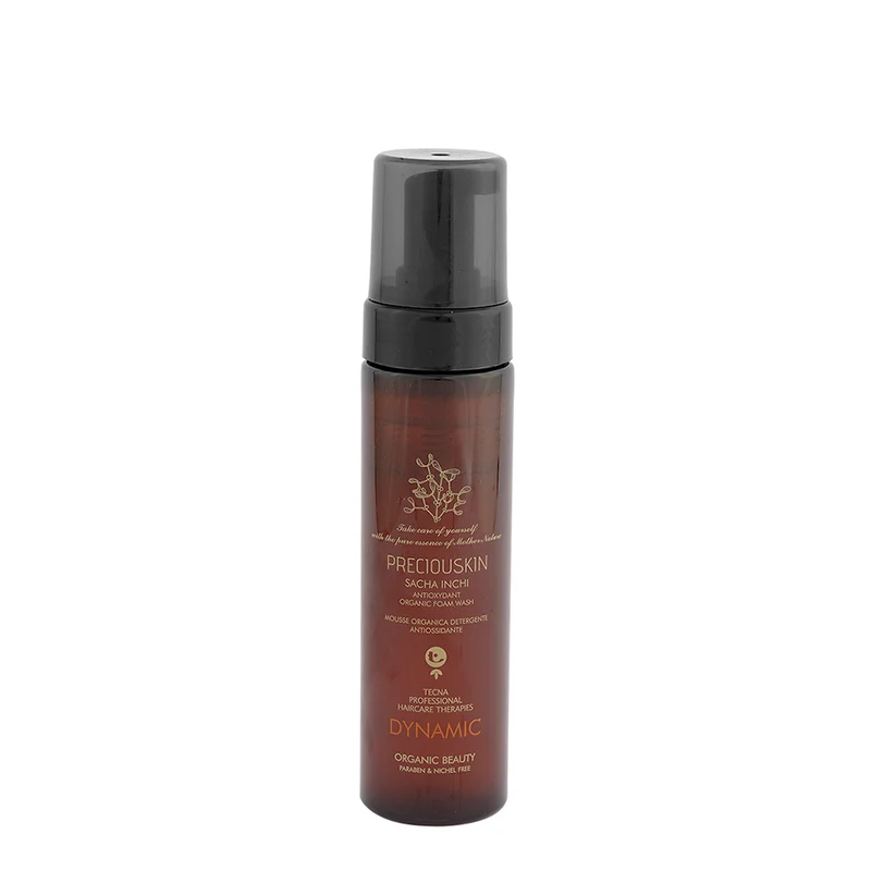 Tecna Preciouskin Sacha Inchi Antioxydant Organic Foam Wash Dynamic 200ml - Mousse Corps