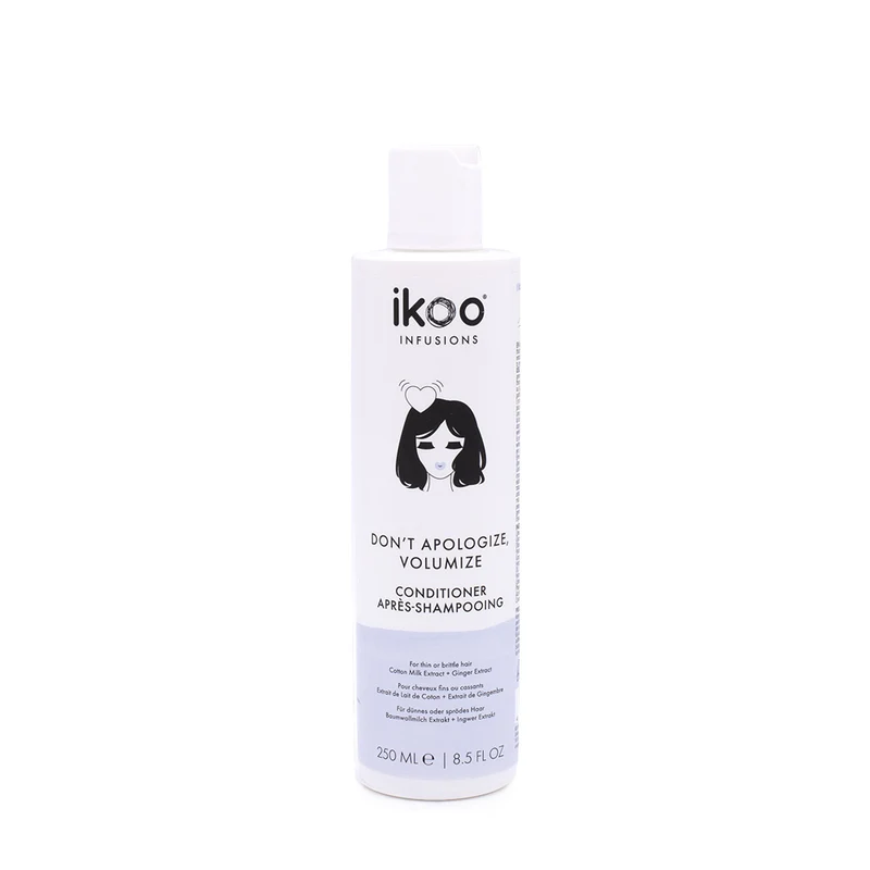 Ikoo Don't Apologize, Volumize Conditioner 250ml - Apres shampooing cheveux fins