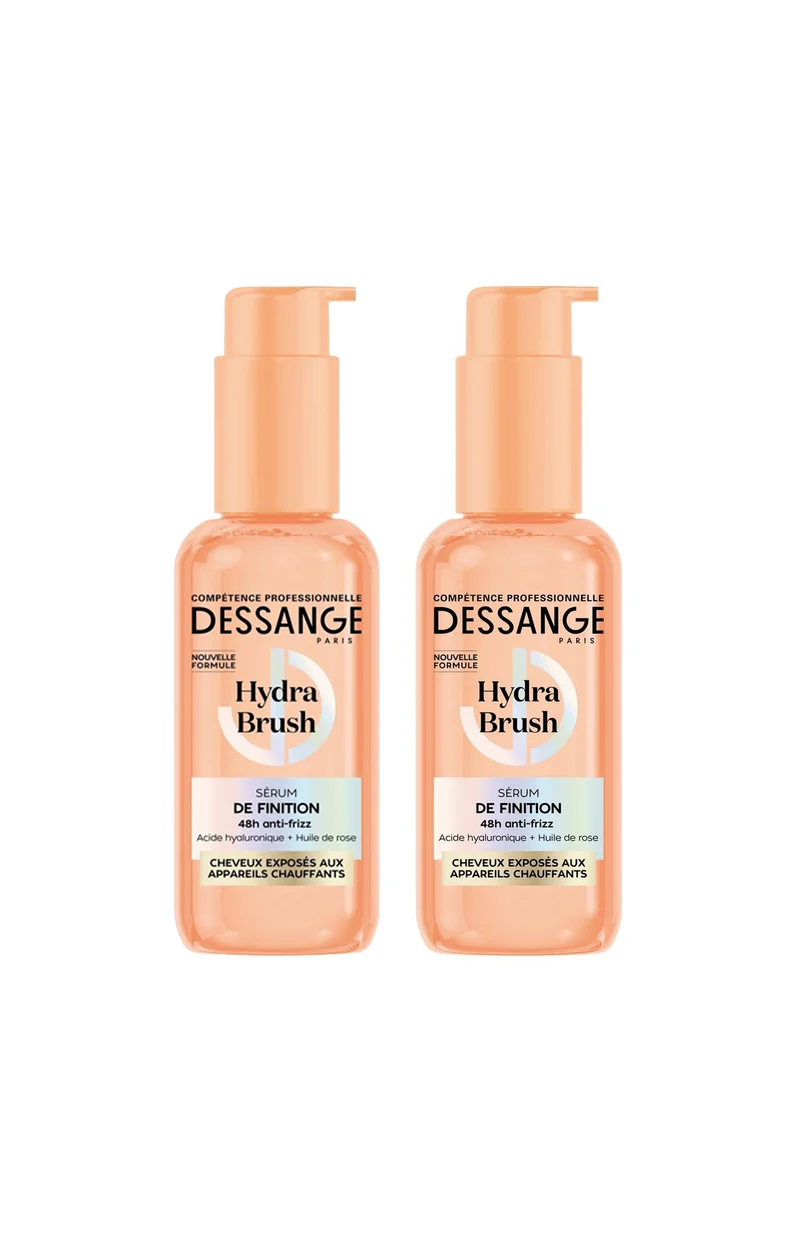 2 sérums de finitions Anti-frizz - Acide hyaluronique - 100 ml