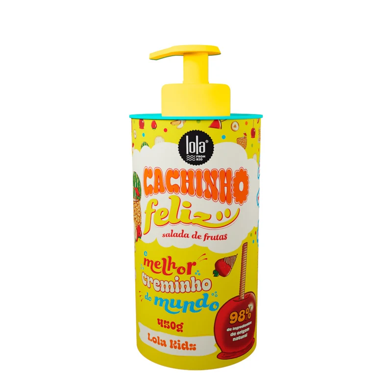 Lola From Rio Cacinho Feliz Salada De Frutas Creme de Pentear 450gr - crème définition de boucles pour enfants