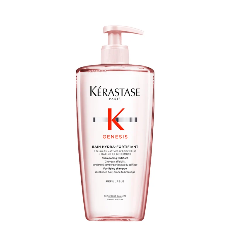 Kerastase Genesis Bain Hydra Fortifiant 500ml - shampooing cheveux faibles et gras