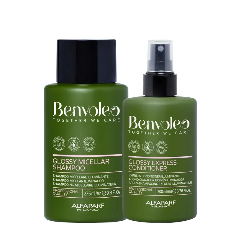 Alfaparf Milano Benvoleo Glossy Micellar Shampoo 275ml Conditioner 200ml