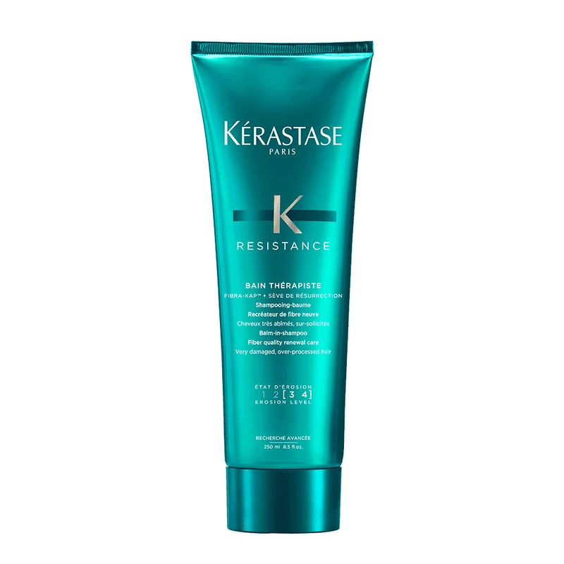 Kerastase Résistance Bain Therapiste 250ml - shampooing réparateur pour cheveux abîmés