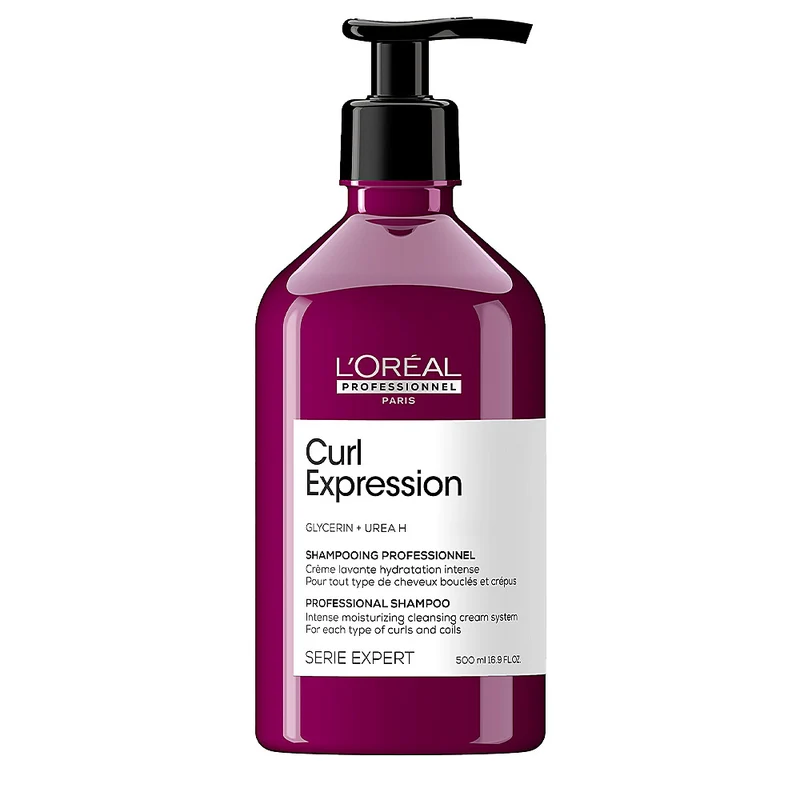L'Oréal Professionnel Curl Expression Shampoo 500ml - shampooing hydratant pour cheveux bouclés et ondulés
