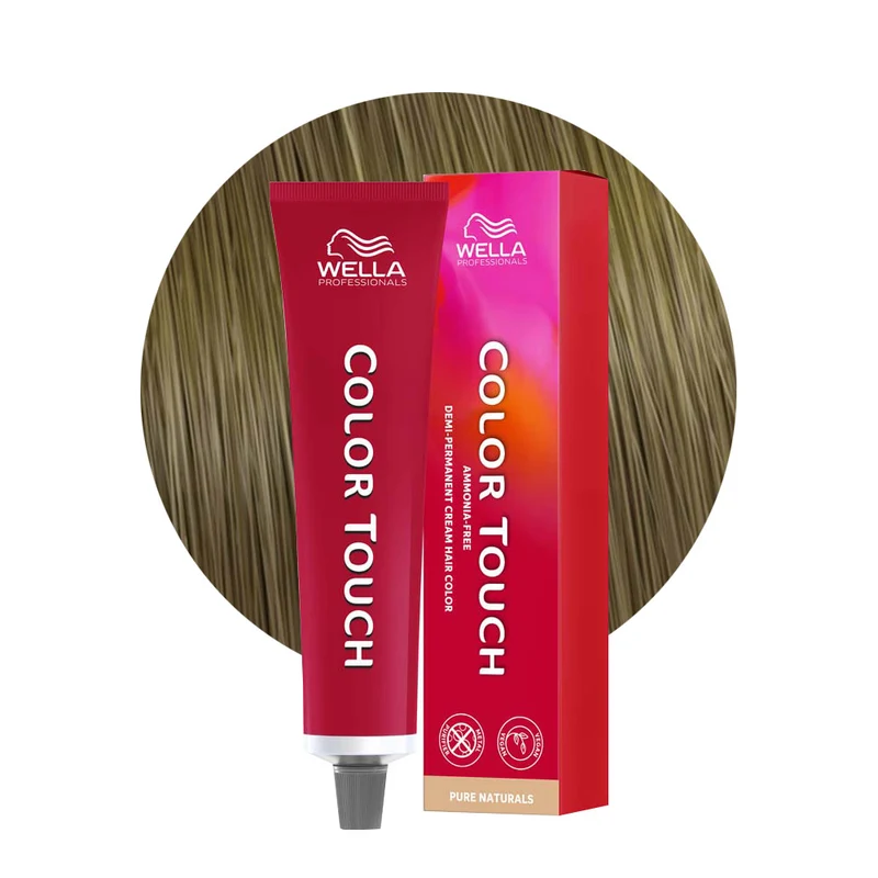 Wella Color Touch Pure Naturals 7/03 Blond Moye Intense Naturel Doré 60ml - coloration semi-permanente sans ammoniaque