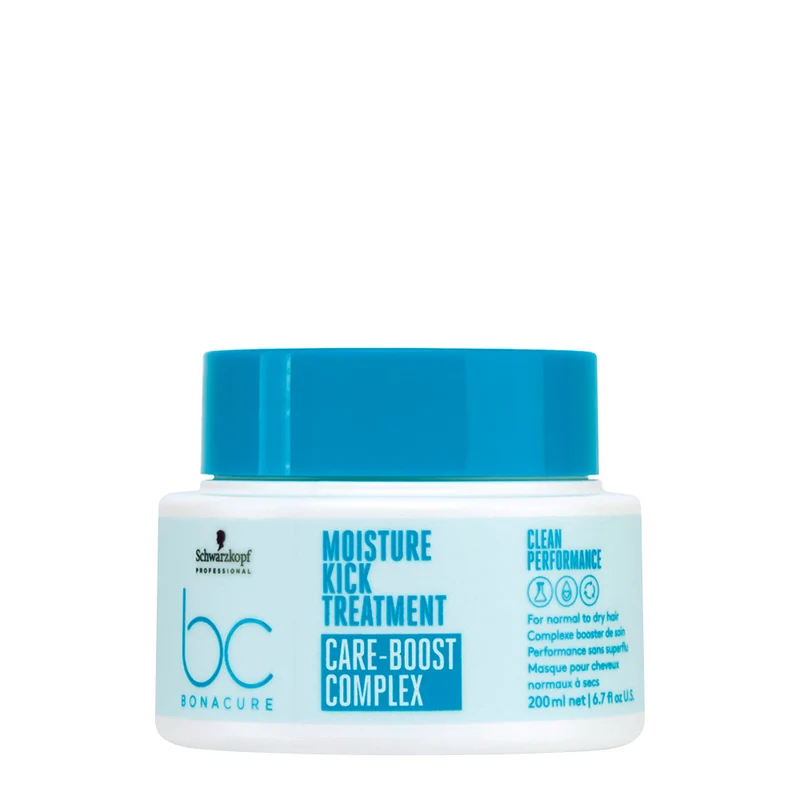 Schwarzkopf BC Bonacure Moisture Kick Treatment Care-Boost Complex 200ml - masque pour cheveux secs