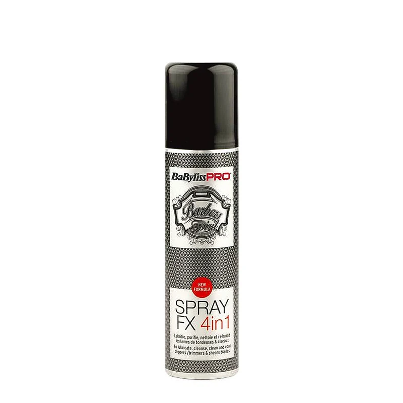 Babyliss Pro Lubrifiant Spray pour lames de tondeuse 4en1 FX040290E 150ml