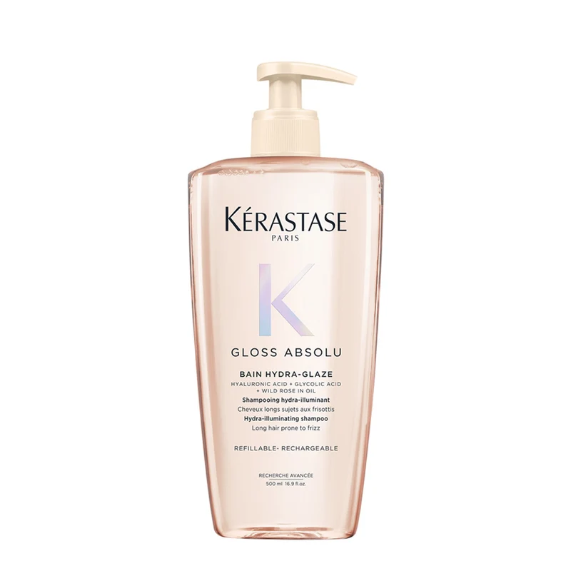 Kerastase Gloss Absolu Bain Hydra Glaze 500ml - shampooing brillance anti-frisottis