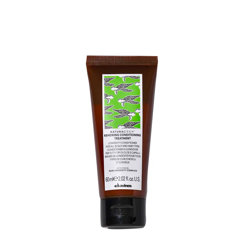 Davines Naturaltech Renewing Conditioning Treatment 60ml-après-shampoing longévité pour tous types de cheveux