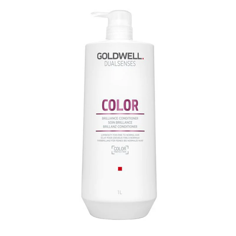 Goldwell Dualsenses Color Brilliance Conditioner 1000ml - conditionneur éclairant pour cheveux fins ou moyens