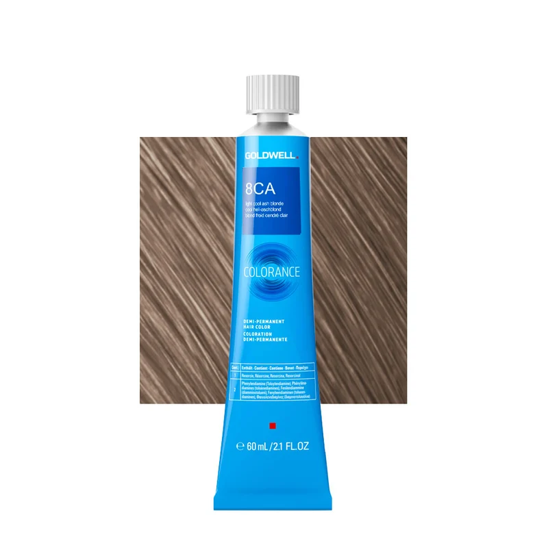 8CA Blond froid cendré clair Goldwell Colorance Cool blondes tb 60ml