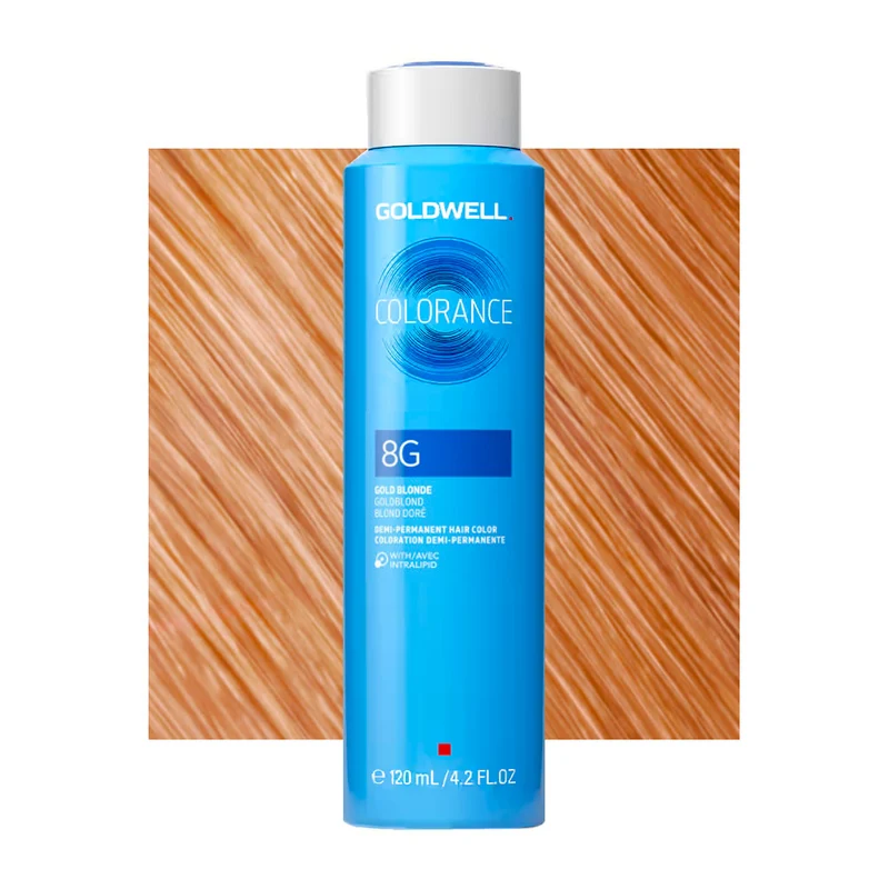 8G Blond doré clair Goldwell Colorance Warm blondes can 120ml