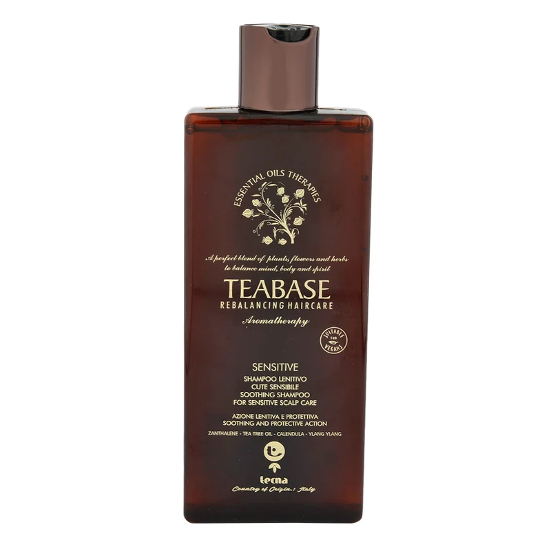 Tecna Teabase Sensitive Scalp Shampoo 250ml - shampooing cuir chevelu sensible
