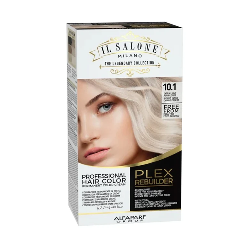 Alfaparf Milano Il Salone Plex Rebuilder Color Kit 10.1 Blond Extra Clair Cendré - coloration permanente en crème