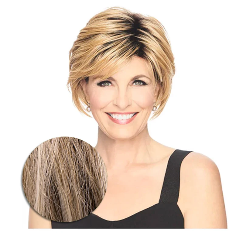 Hairdo Shattered Bob RL19/23SS Bob Racine brun blond cendré clair