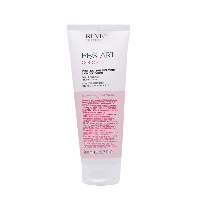 Revlon Restart Color Protective Melting Conditioner 200ml - après - shampooing cheveux colorés