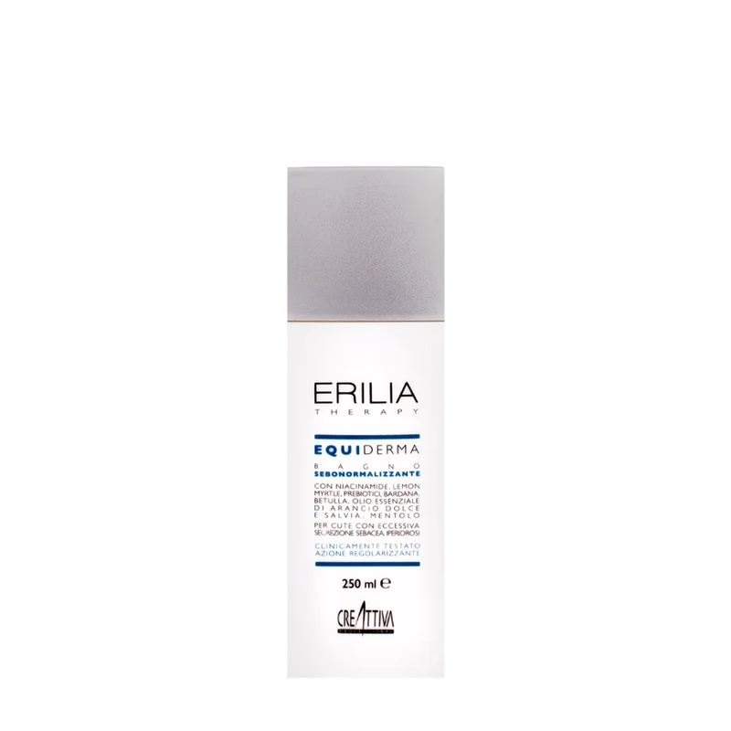Creattiva Erilia Equiderma Bagno Sebonormalizzante 250ml - shampooing séborégulateur