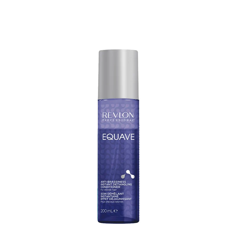 Revlon Equave Anti-Brassiness Instant Detangling Conditioner 200ml - conditionneur anti-jaunissement sans rinçage
