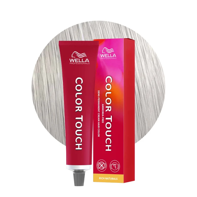 Wella Color Touch Rich Naturals 9/86 Blond Très Clair Violet Perle 60 ml - coloration semi-permanente sans ammoniaque