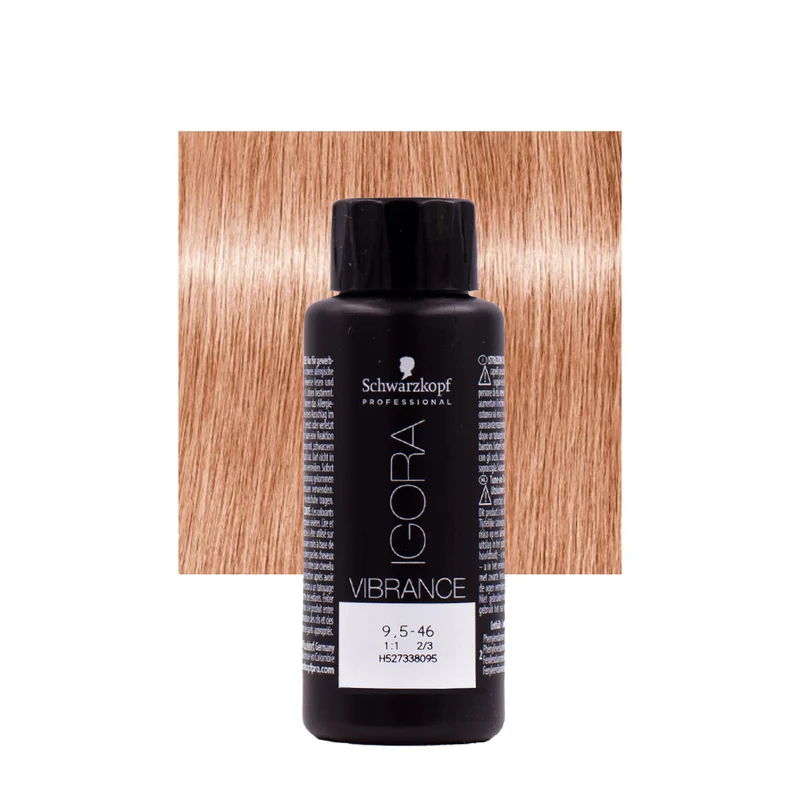 Schwarzkopf Igora Vibrance 9.5-46 Pastel Beige Chocolat 60 ml - coloration ton sur ton