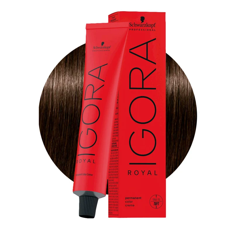 Schwarzkopf Igora Royal 3-65 Marron Foncé Chocolat Doré 60ml - coloration permanente