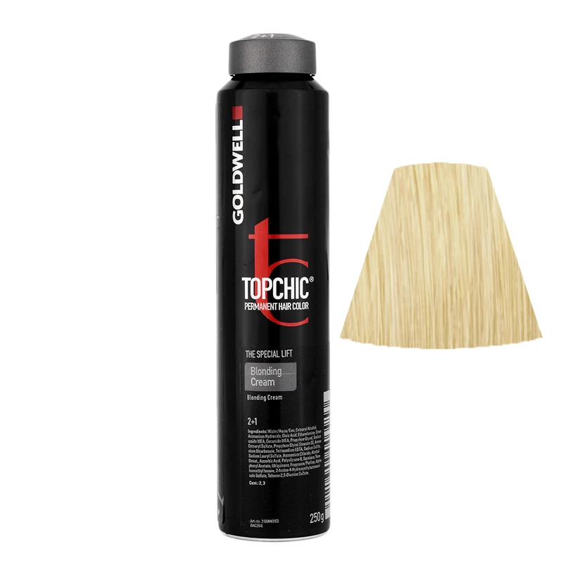 Goldwell Topchic Blonding Cream 250gr - coloration permanente en bombe