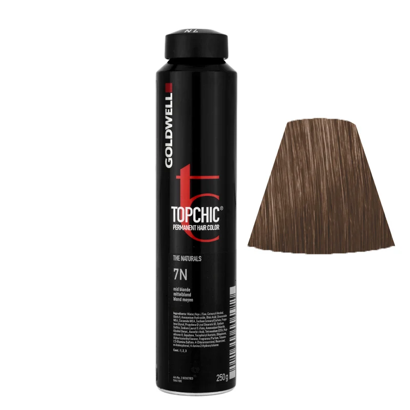 Goldwell Topchic Can 7N Blond Moyen 250gr - coloration permanente en bombe