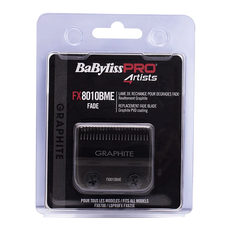 Babyliss Pro 4Artist Testina Graffite FX8010BME Fade- tête de rechange pour FX8700 et FX825