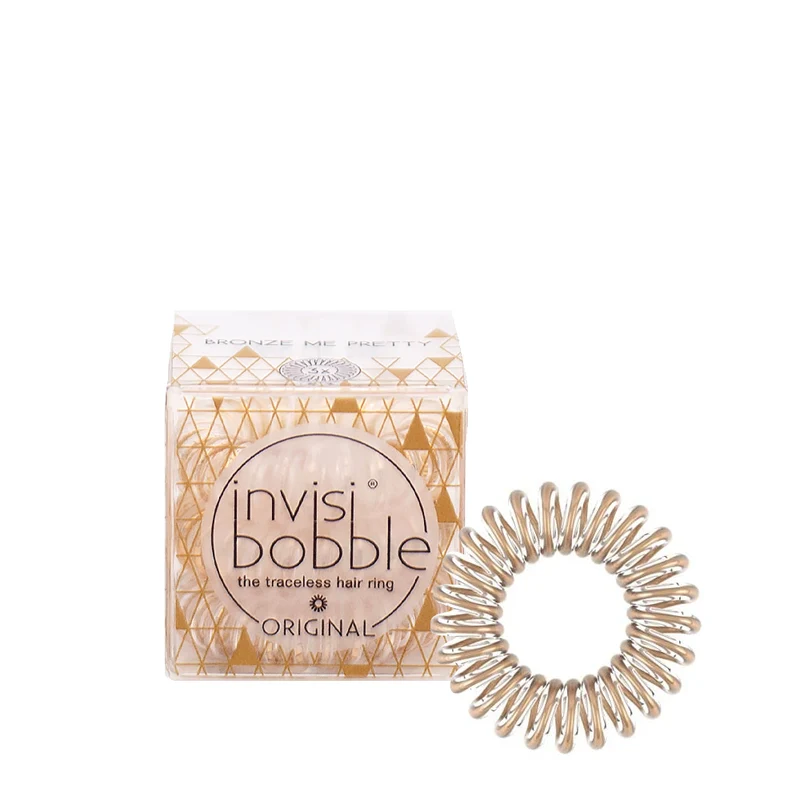 Invisibobble Original Bronze Me Pretty 3pcs - élastiques spirale