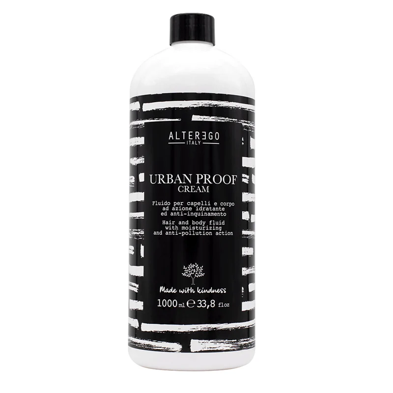 Alterego Urban Proof Cream 1000ml - fluide hydratant pour cheveux et corps