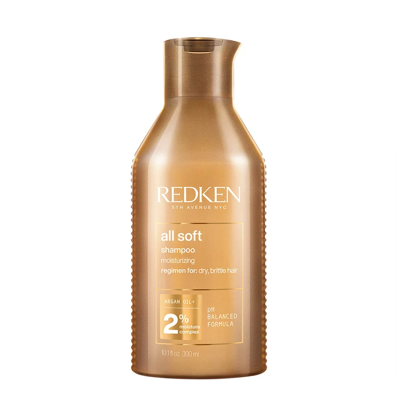 Redken All Soft Shampoo 300ml - shampooing pour cheveux secs