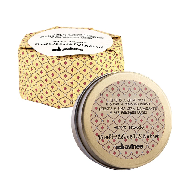 Davines More Inside Shine Wax 75ml - cire brillance tenue legère